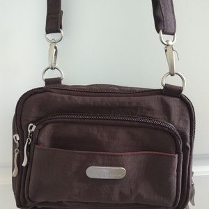 Baggallini triple zip crossbody